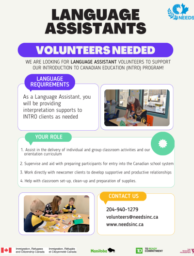 INTRO LA Volunteer Recruitment- POST (April 14)